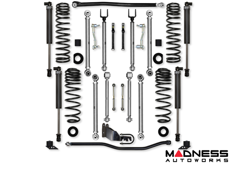 Jeep Wrangler JL Lift Kit - Rock Krawler - X Factor Pro - Aluminum System - Stage 1 - 2018+ Jeep Wrangler JL Lift Kit - Rock Krawler - X Factor Pro - Aluminum System - Stage 1 - 2018+